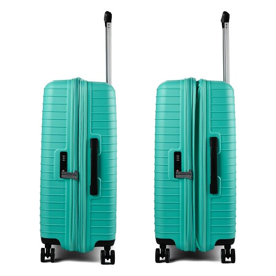 American Tourister Roadrush 4 wielen Kofferset 3-delig met uitbreidingsplooi
