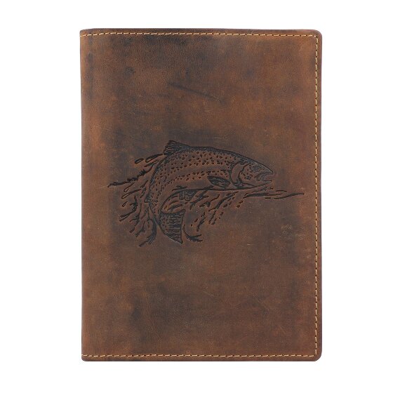 Greenburry Vintage documentenhoes leer 12 cm