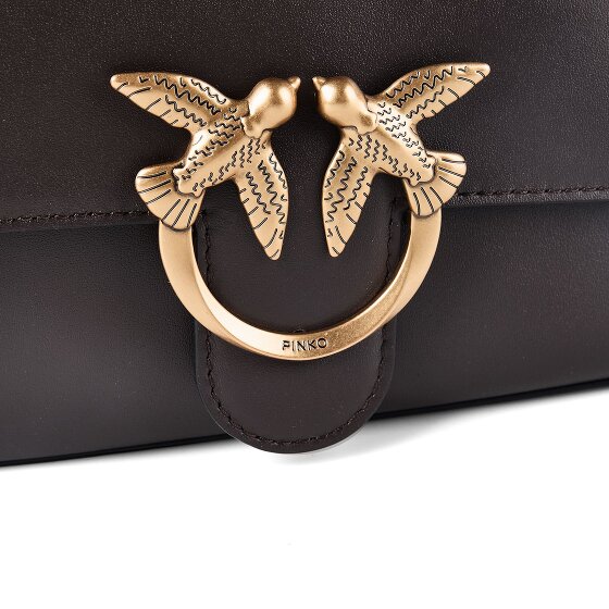 PINKO Love One Crossbody tas Leder 21 cm