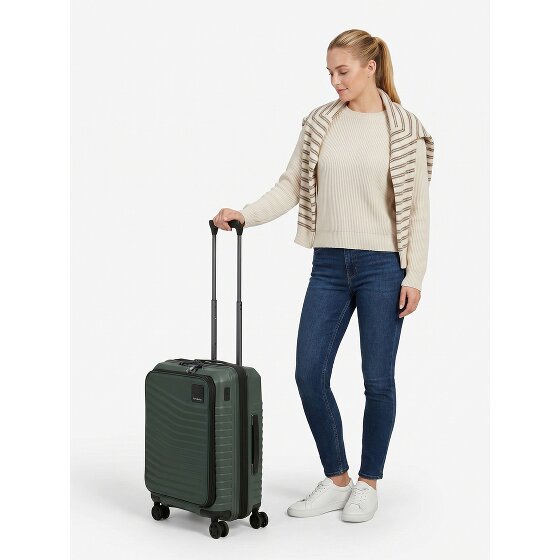 Samsonite Intuo 4 wielen Cabinewagen 55 cm Laptopvak met uitbreidingsplooi