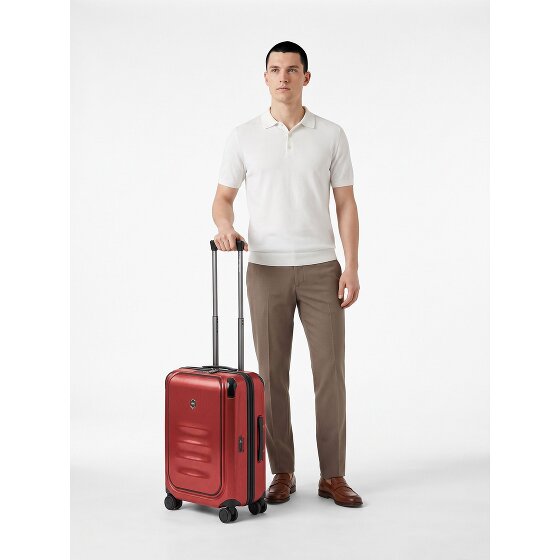 Victorinox Spectra Pro 4 wielen Cabinewagen 55 cm Laptopvak met uitbreidingsplooi
