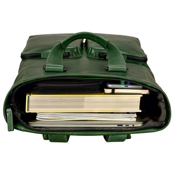 Leonhard Heyden Porto Zakelijke rugzak Leer 40 cm