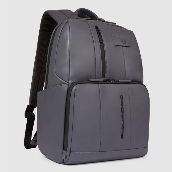 Piquadro Urban Dagrugzak RFID-bescherming Leer 40 cm Laptop compartiment