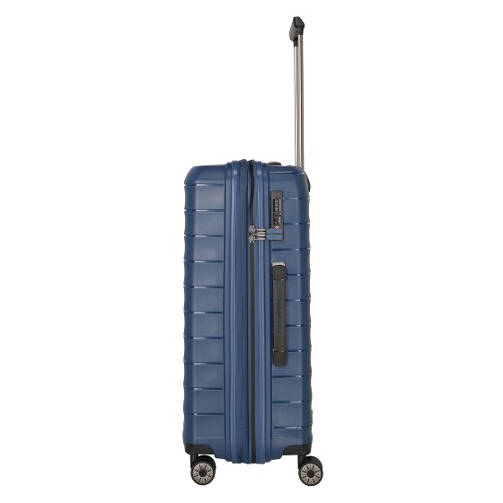 Travelite Mooby 4 wielen Trolley M 66 cm met uitbreidingsplooi