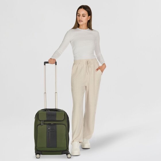 Piquadro Brief 2 4 wielen Cabinewagen 55 cm