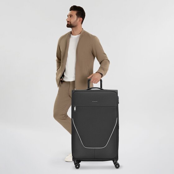Stratic taska 4-wiel trolley L 76 cm met uitvouwbare plooi