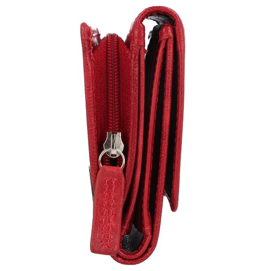 mano Donna Aurona Portemonnee RFID Leer 14,5 cm