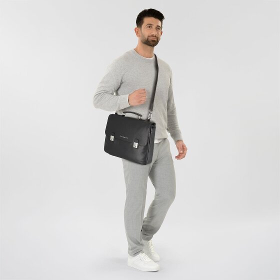 bugatti Valencia aktetas RFID leer 40 cm laptop compartiment