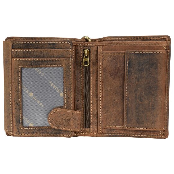 Greenburry Vintage fietsportefeuille leer 10 cm