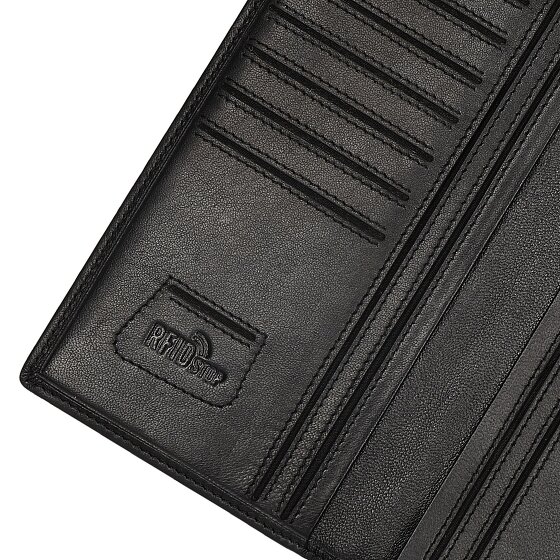 Picard London 1 Portemonnee RFID-bescherming Leer 18 cm