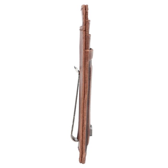 Police PT16-08536 Creditcard etui leer 7 cm met geldclip