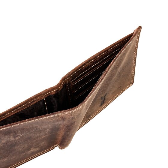 Jack Kinsky Baltimore 109 Portemonnee RFID-bescherming Leer 12 cm