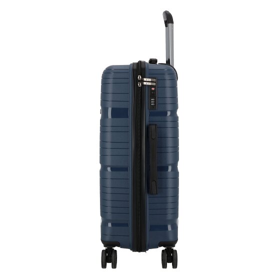 d&n Travel Line 4300 4 wielen Kofferset 3-delig