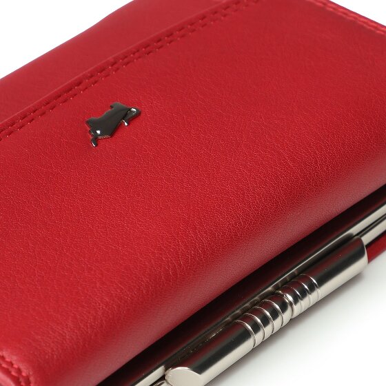 Braun Büffel Golf 3.0 Portemonnee RFID-bescherming Leer 12 cm