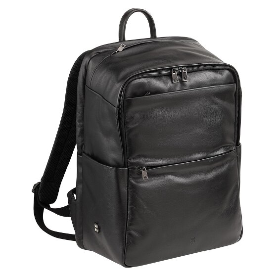 DuDu Sydney Dagrugzak Leer 42 cm Laptop compartiment