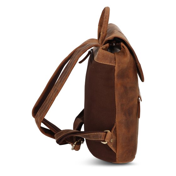 Greenburry Vintage Stad rugzak Leer 35 cm