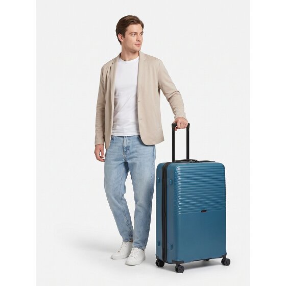 Pack Easy Jet 4 wielen Trolley L 75 cm met uitbreidingsplooi