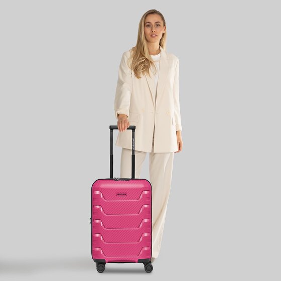 Smartbox Edition 01 4 wielen Cabinewagen 55 cm met uitbreidingsplooi