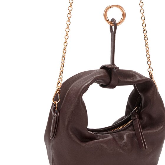 LES VISIONNAIRES Greta Nano Handtas Leer 17 cm