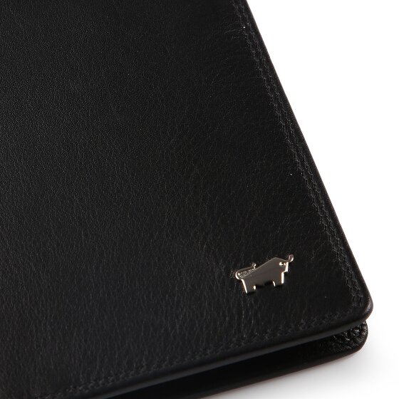 Braun Büffel Golf 3.0 Portemonnee RFID-bescherming Leer 12.5 cm