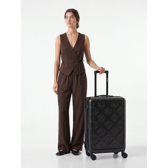 Roberto Cavalli Florence 4 wielen Trolley 63 cm met uitbreidingsplooi