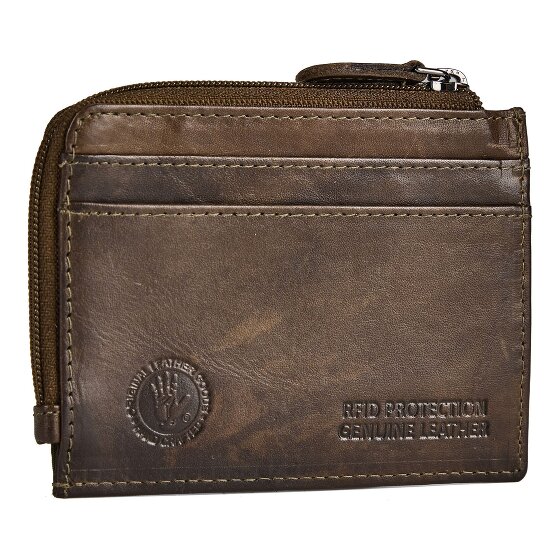 Greenburry Newport Creditcardhouder RFID-bescherming Leder 10.5 cm
