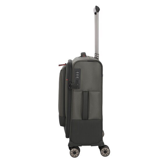 Travelite Crosslite 5.0 4 wielen Cabinewagen S 55 cm Laptop compartiment