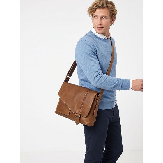 aunts & uncles Heritage Messenger Leder 41.5 cm Laptopvak