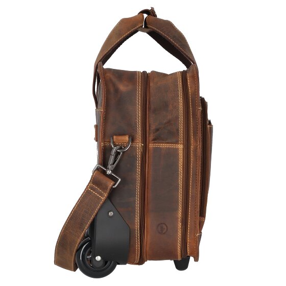 Greenburry Vintage 2 wielen Bedrijfswagen 33 cm Laptop compartiment