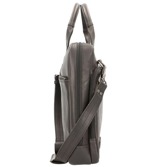 Plevier Navigator aktetas leer 40 cm Laptopvak