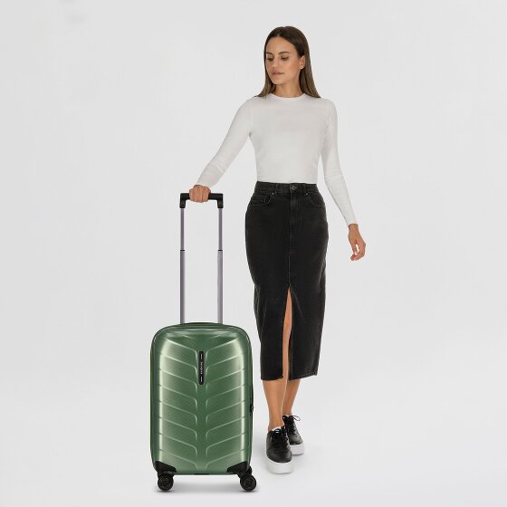 Samsonite Attrix 4 wielen Cabinewagen 55 cm met uitbreidingsplooi