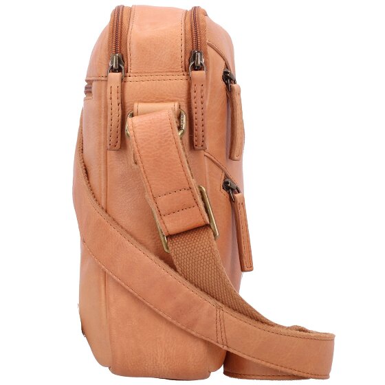 Greenland Nature Crossbody tas RFID-bescherming Leder 21 cm
