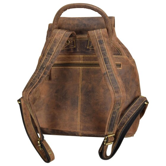 Greenburry Vintage City rugzak leer 35 cm