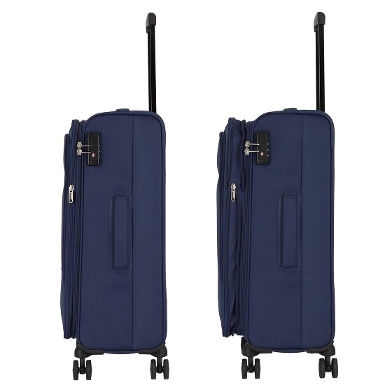 American Tourister Street Roll 4 wielen Kofferset 3-delig met uitbreidingsplooi