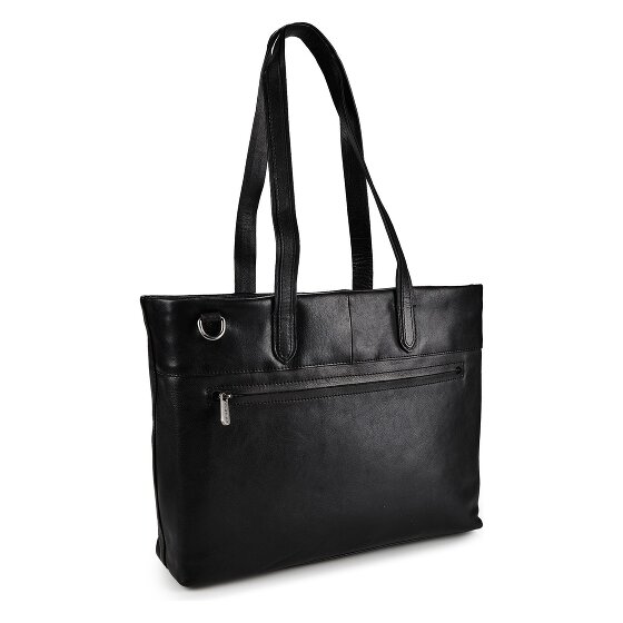 Plevier Catz Aktentas RFID-bescherming Leder 43 cm Laptopvak