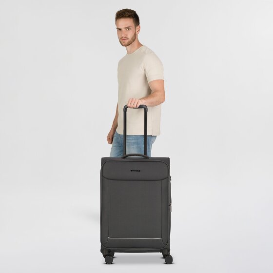 Stratic Fresh 4 wielen Trolley M 65 cm met uitbreidingsplooi