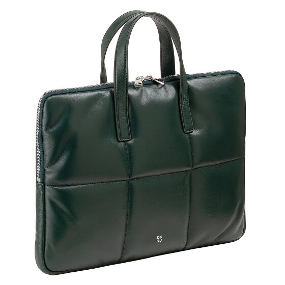 DuDu Togean Laptoptas Leer 36 cm