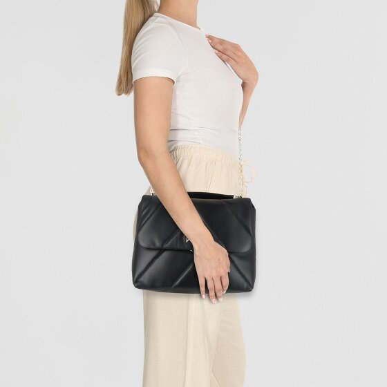 Patrizia Pepe Fly Padded Schoudertas Leer 31 cm