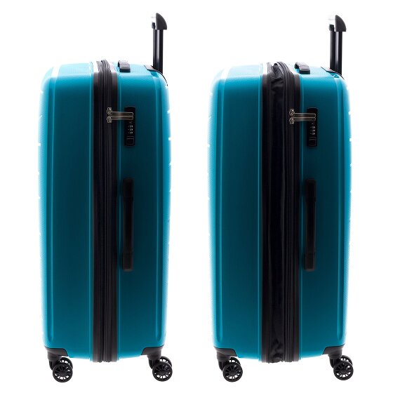 Gladiator 1700 4 wielen Trolley 74 cm met uitbreidingsplooi
