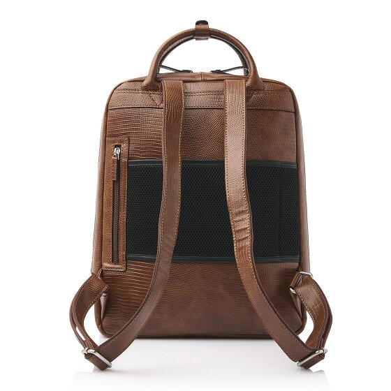 Castelijn & Beerens Hanne Zakelijke rugzak RFID-bescherming Leer 40 cm Laptop compartiment