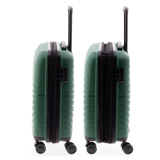 Gladiator 3400 4 wielen Cabinewagen 55 cm met uitbreidingsplooi