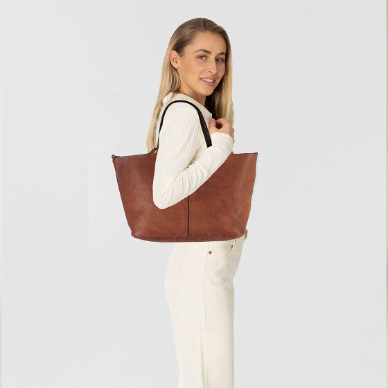 Campomaggi Ebano Shopper Tas Leer 36 cm
