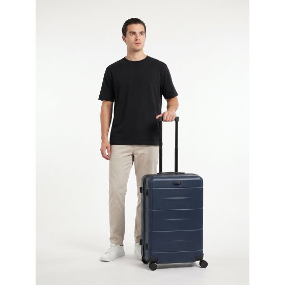 Police London 4 wielen Trolley 74 cm met uitbreidingsplooi