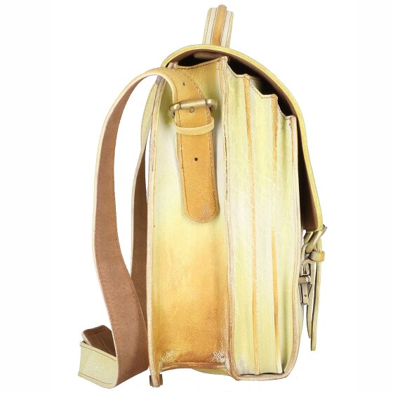 Greenland Nature Art+Craft Aktetas Leer 41 cm Laptopcompartiment
