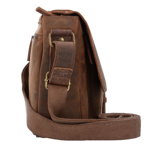 Greenland Nature Montenegro Schoudertas Leer 27 cm Greenland Nature Montenegro Schoudertas Leer 27 cm