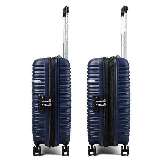 American Tourister Liftoff 4 wielen Cabinewagen 55 cm met uitbreidingsplooi