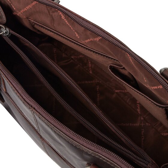 The Chesterfield Brand Santorini Schoudertas Leer 34 cm