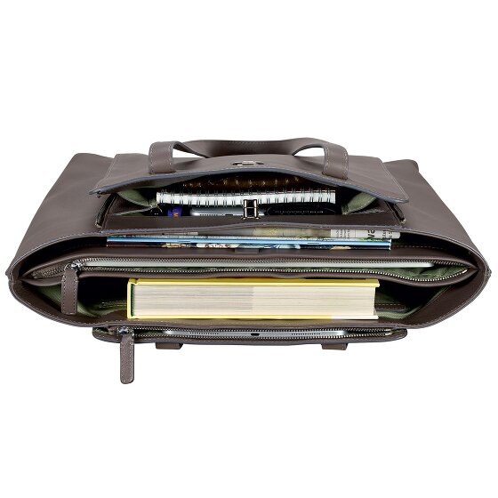 Leonhard Heyden Nizza Shopper Tas Leer 40 cm