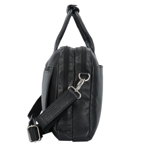 Dermata Aktetas leer 39 cm laptop compartiment