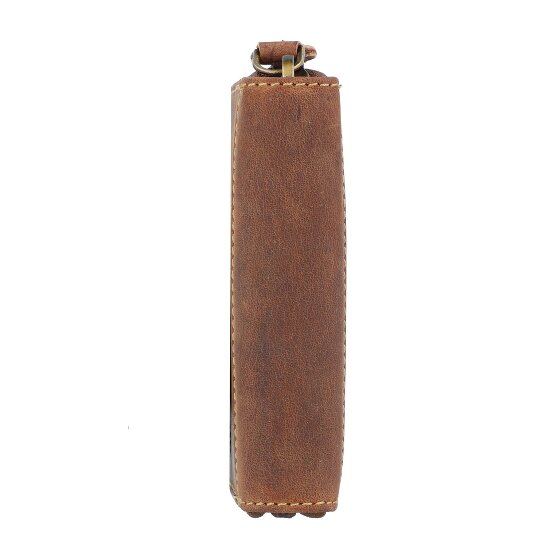 Greenburry Vintage creditcard etui RFID leer 7,5 cm